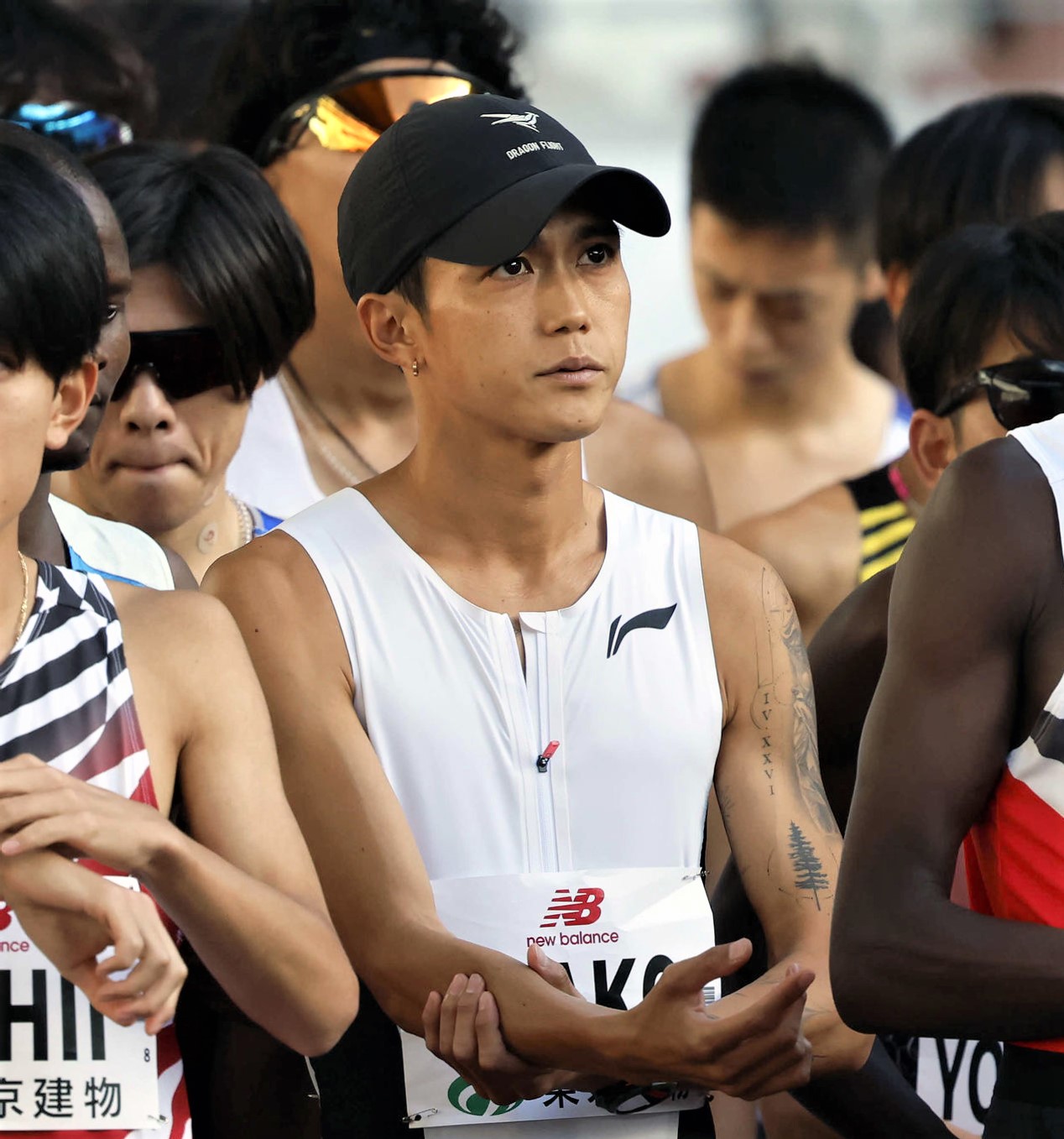 陸上男子長距離の大迫（2025年10月撮影）