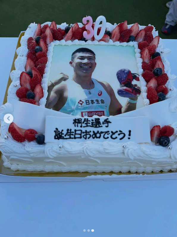 桐生祥秀のインスタグラムから
