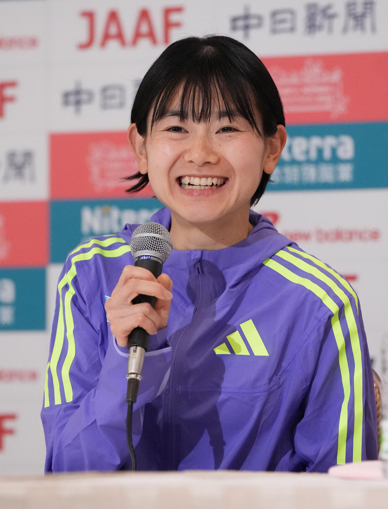 上杉真穂（2025年3月撮影）