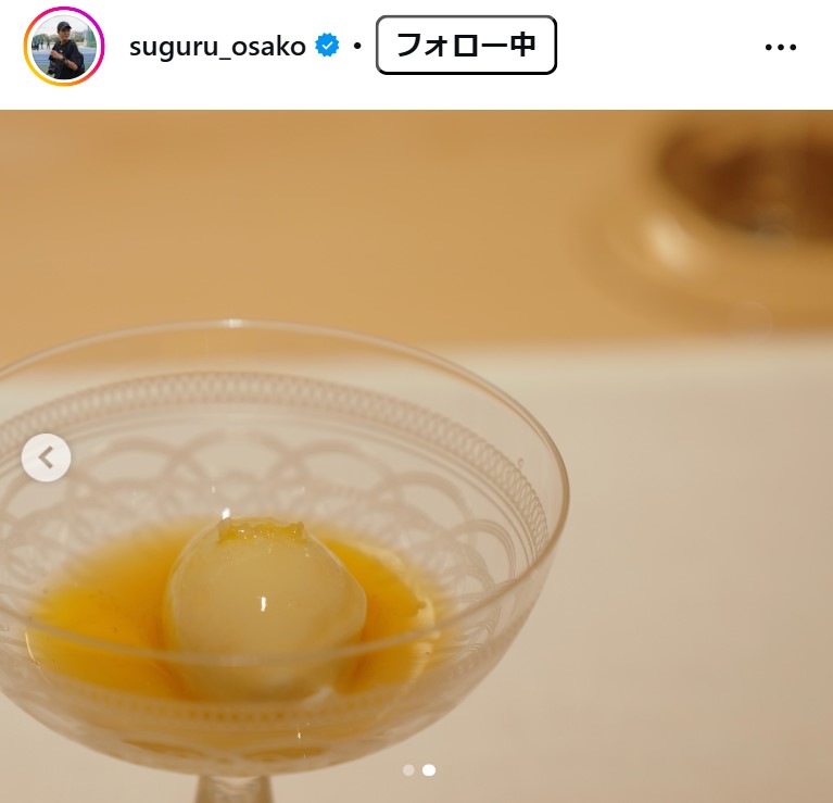 大迫傑のインスタグラムから