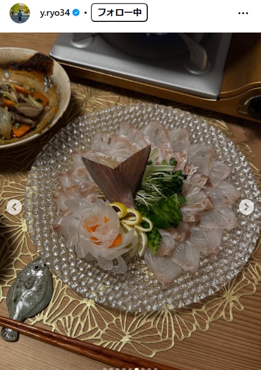 山縣亮太のインスタグラムから