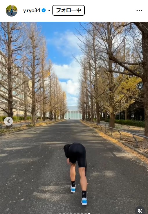 山縣亮太のインスタグラムから