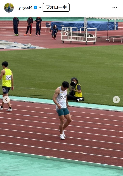 山縣亮太のインスタグラムから