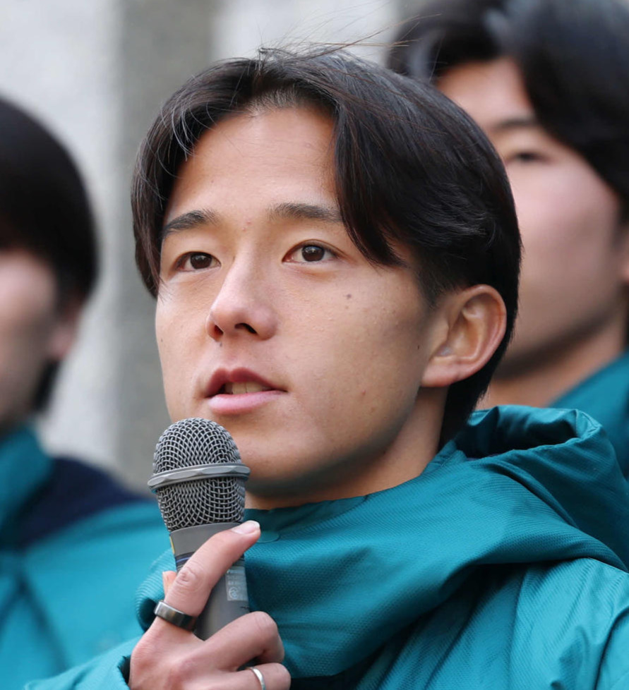 青学大・塩出翔太（2025年12月撮影）