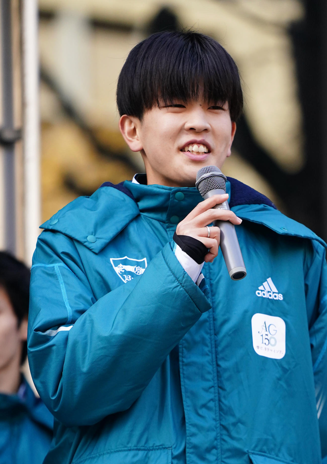青学大・佐藤有一（2024年12月撮影）