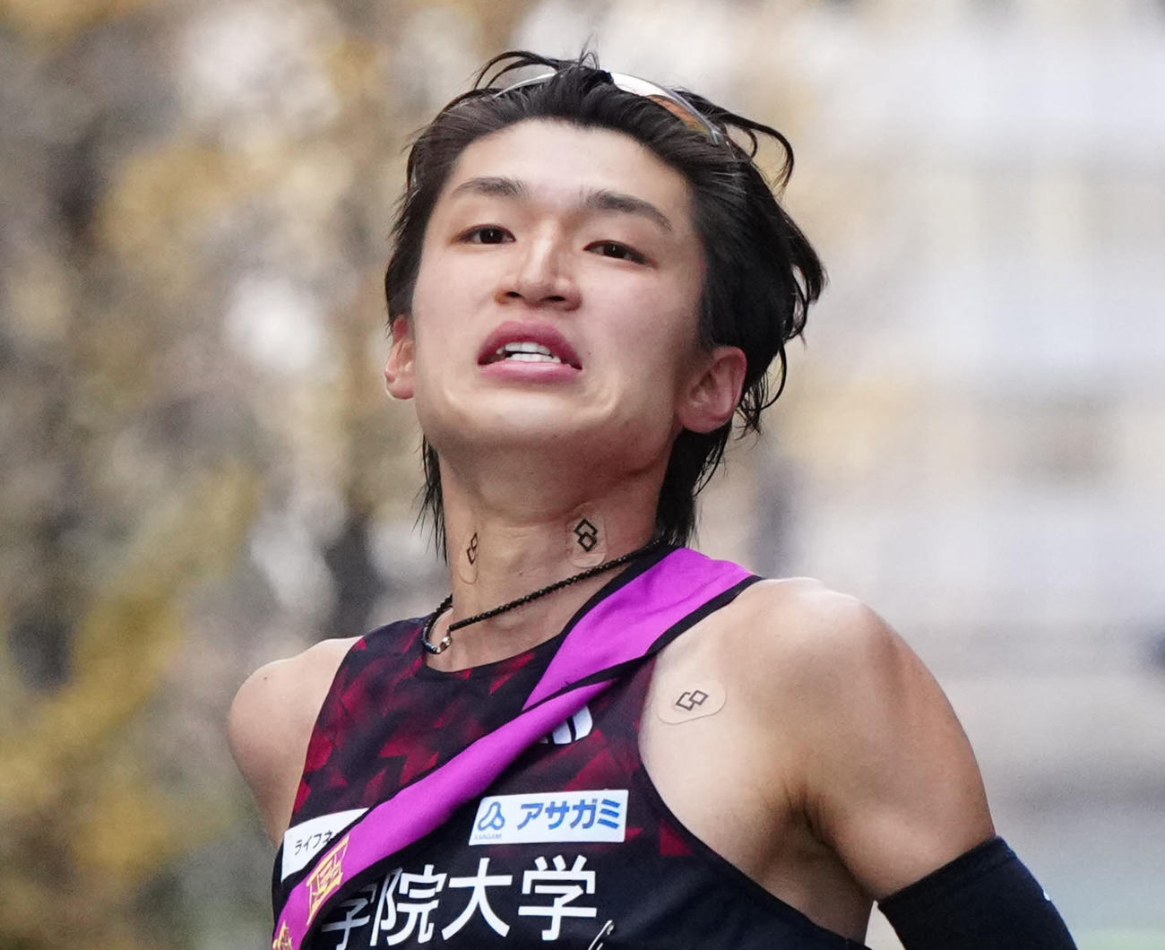国学院大・吉田蔵之介（2025年1月3日撮影）