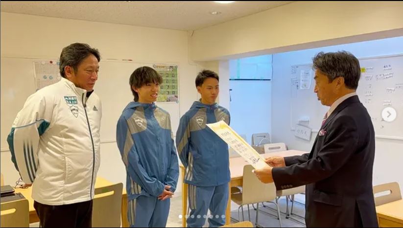 片岡聡一市長のインスタグラムから