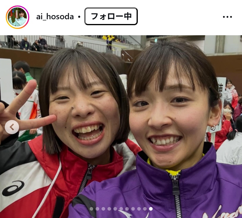 細田あいのインスタグラムから