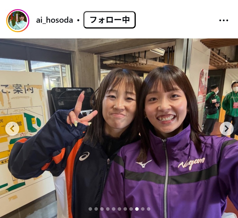 細田あいのインスタグラムから