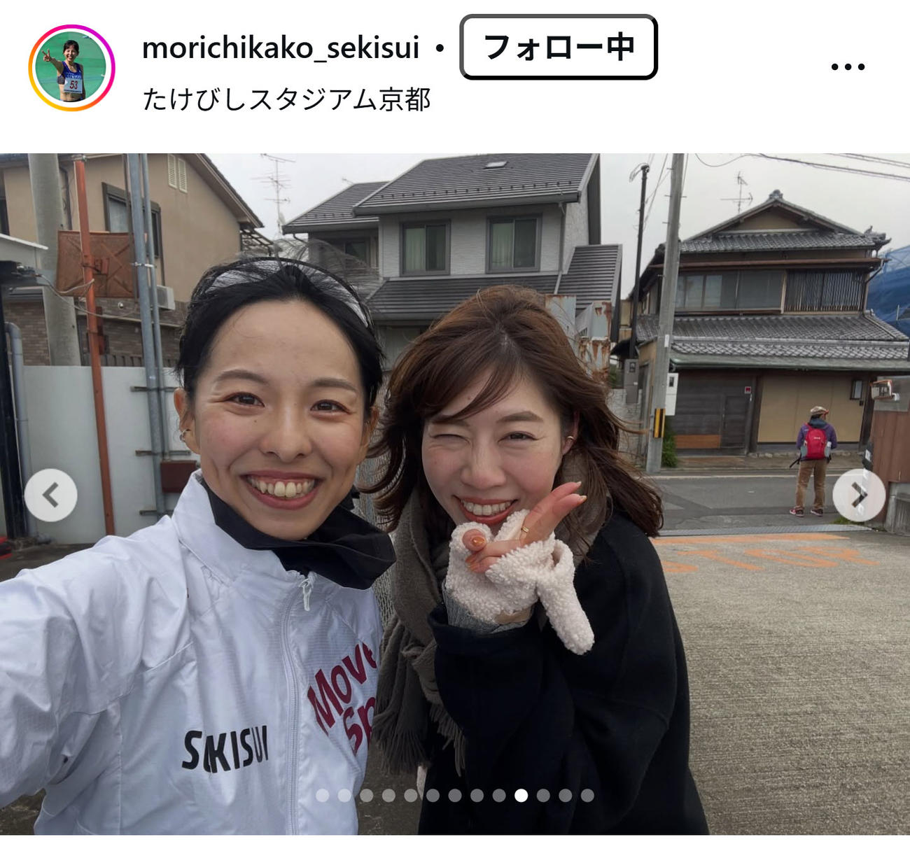 森智香子のインスタグラムから