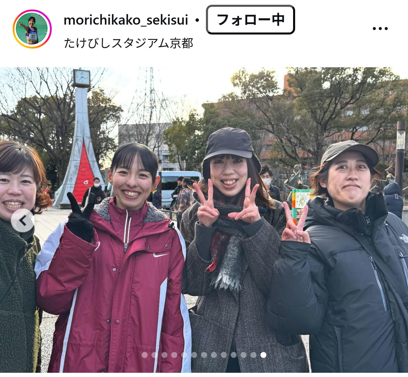 森智香子のインスタグラムから
