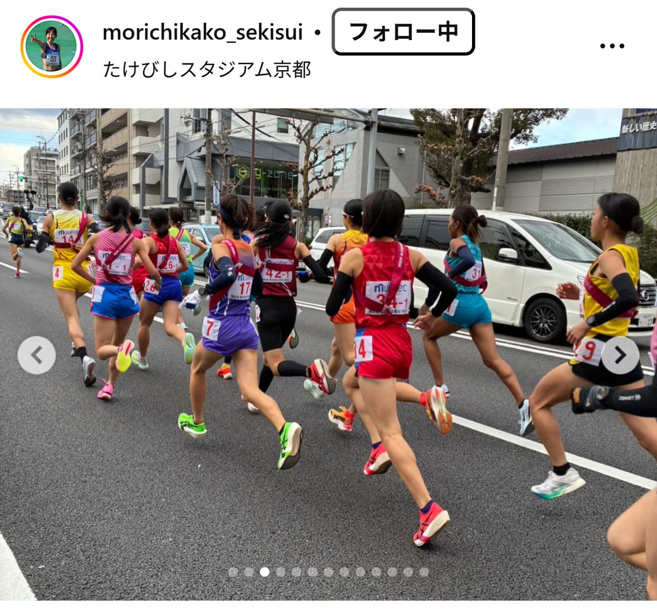 森智香子のインスタグラムから