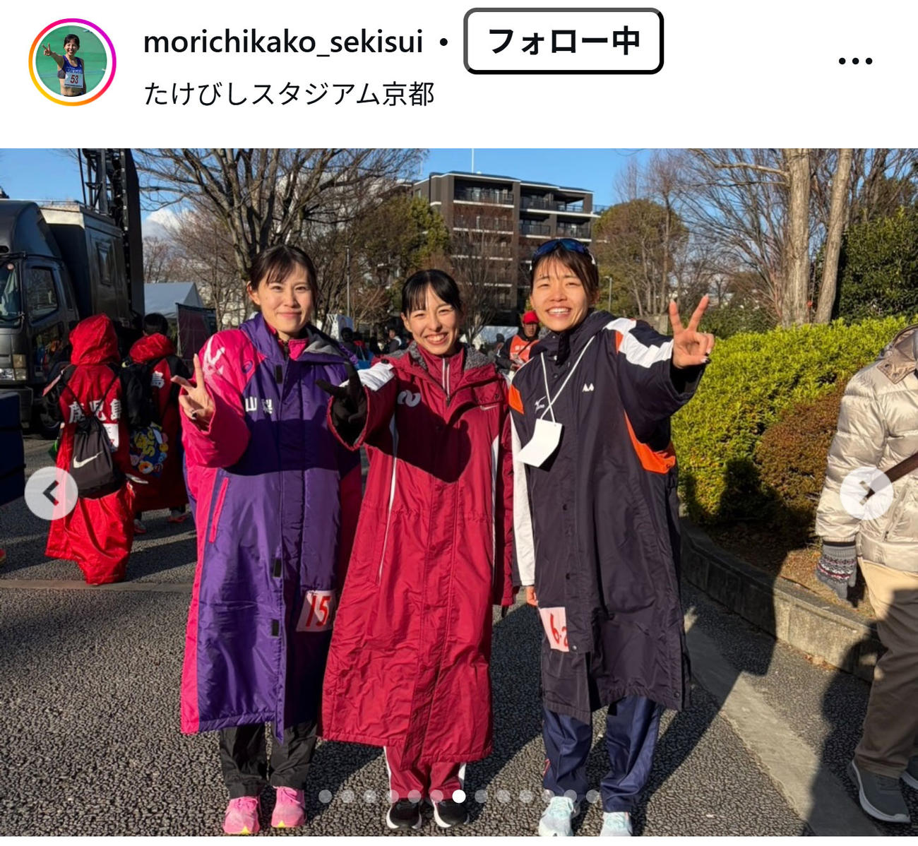 森智香子のインスタグラムから