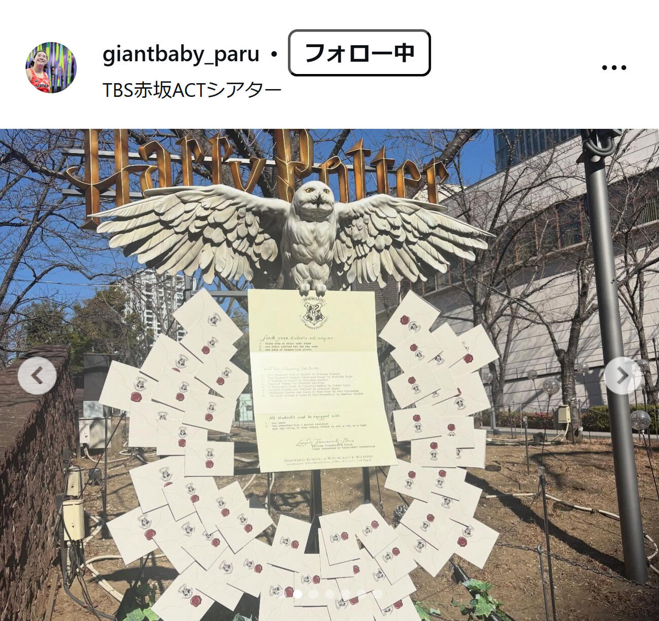 北口榛花のインスタグラムから