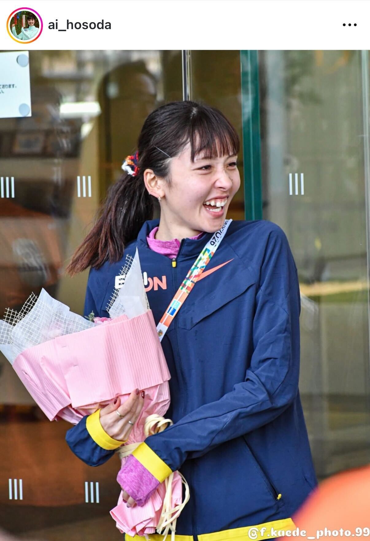 細田あいのインスタグラムから