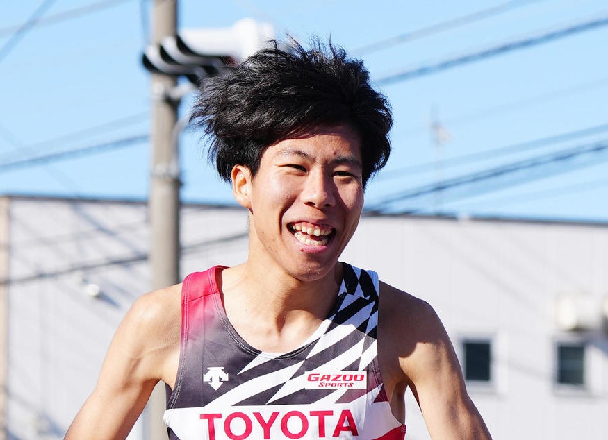 陸上男子長距離の田沢廉（2024年1月撮影）