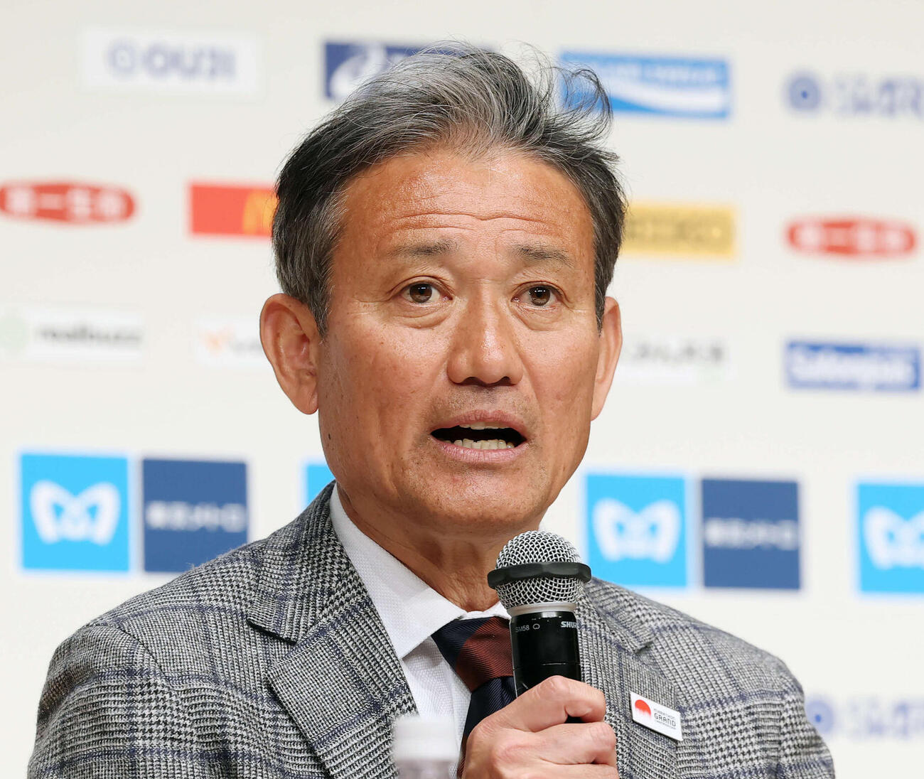 日本陸連の高岡寿成シニアディレクター（2026年3月）