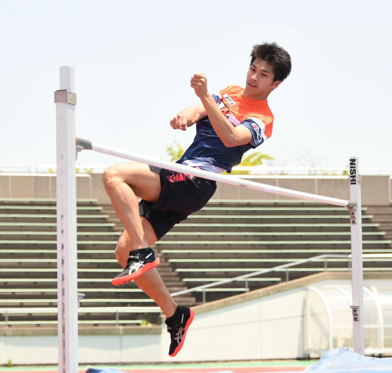 世界室内に出場する長谷川直人（25年6月撮影）