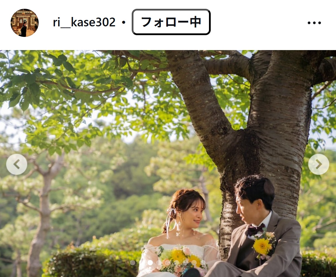 加世田梨花のインスタグラムから