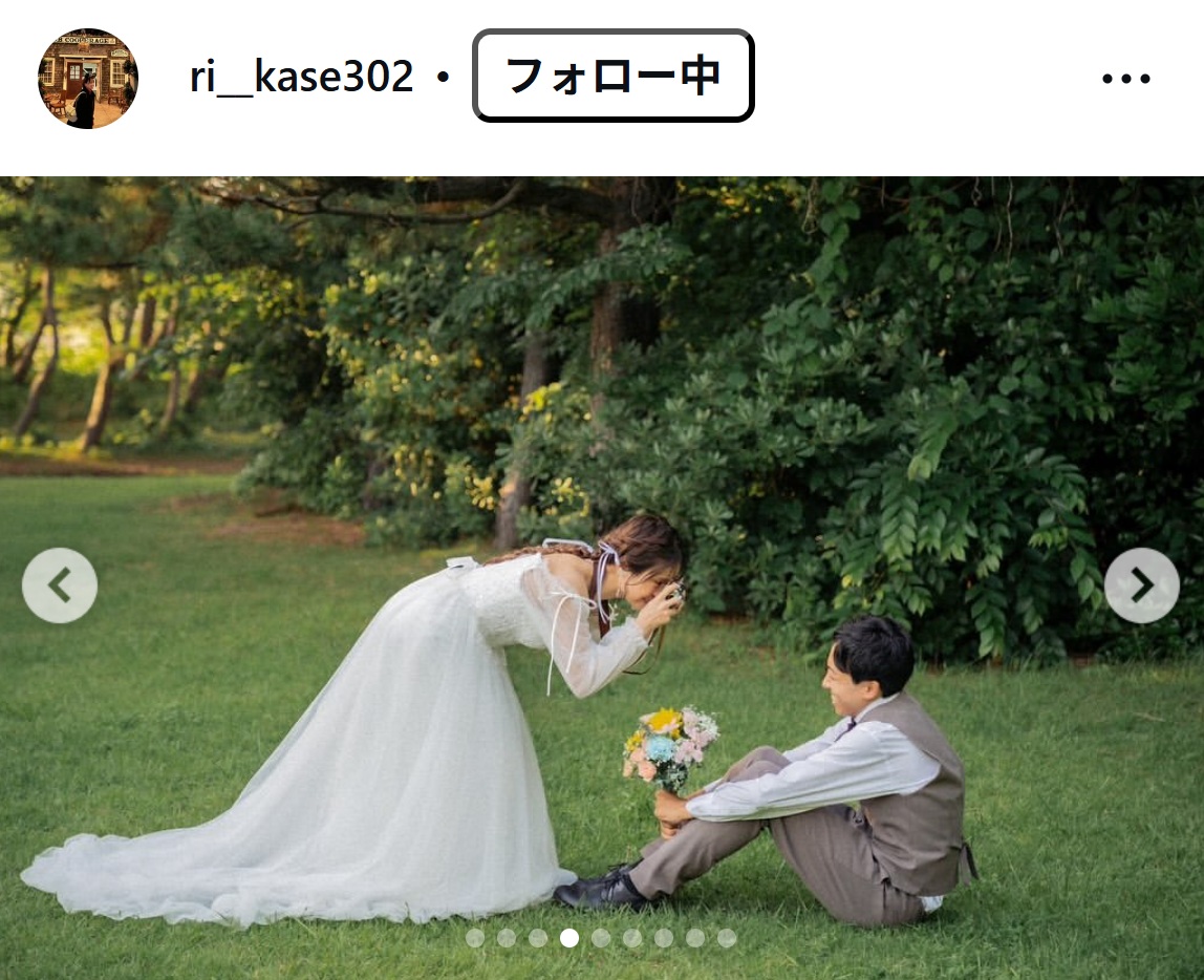 加世田梨花のインスタグラムから