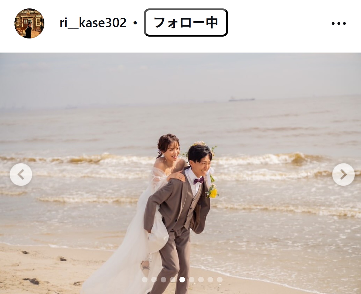 加世田梨花のインスタグラムから