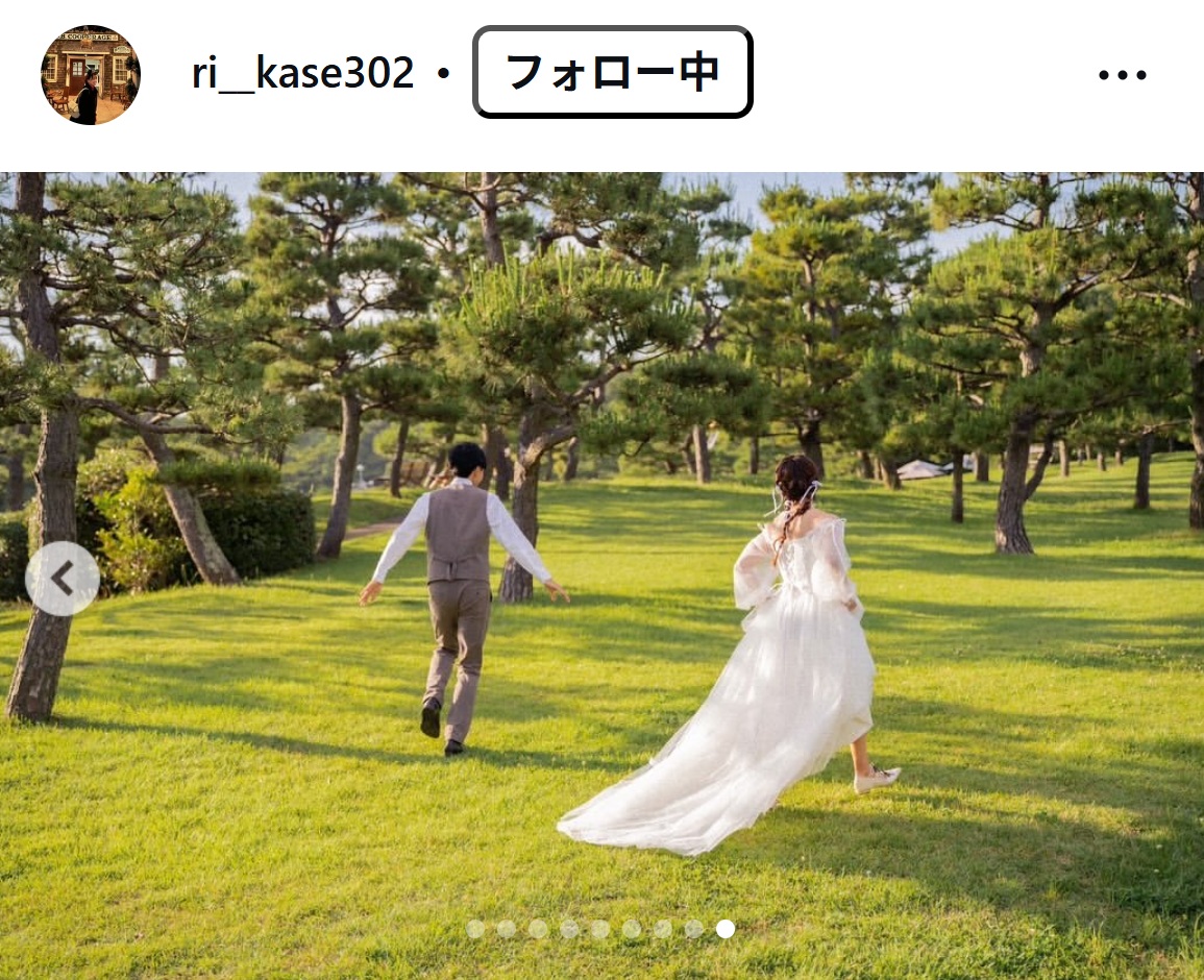 加世田梨花のインスタグラムから