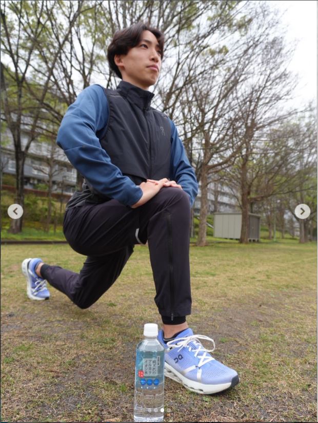 三浦龍司選手のインスタグラムから