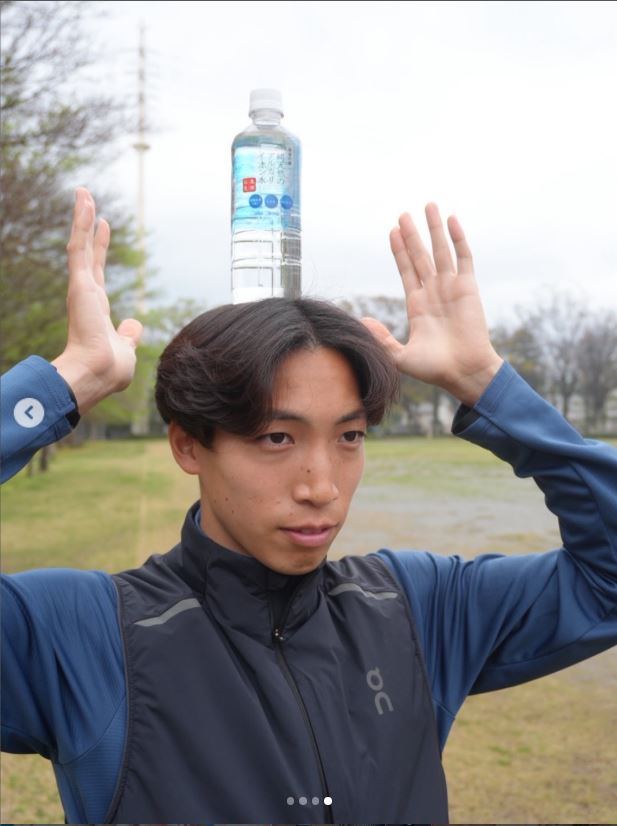 三浦龍司選手のインスタグラムから