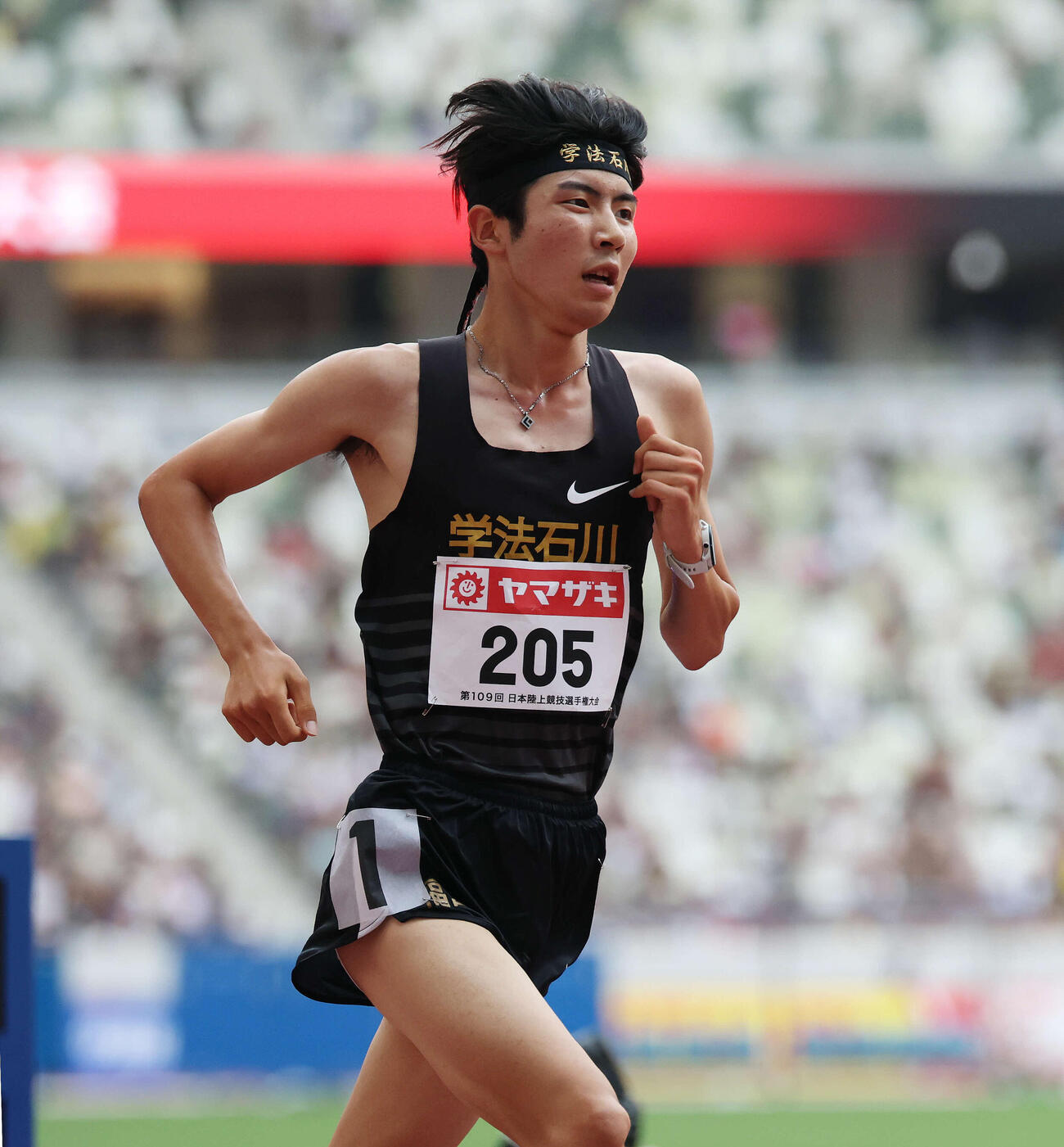 学法石川時代の増子陽太（2025年7月撮影）