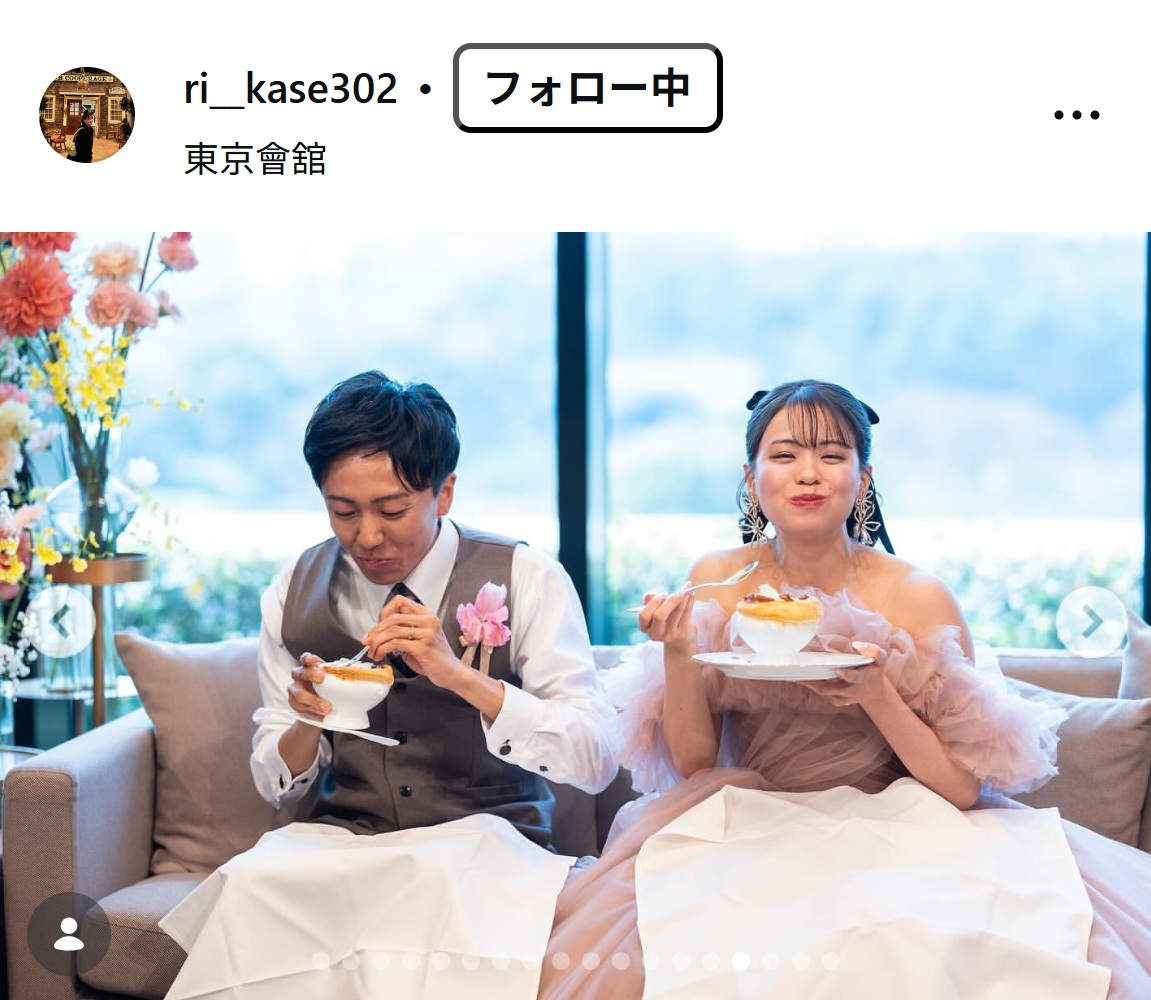加世田梨花のインスタグラムから