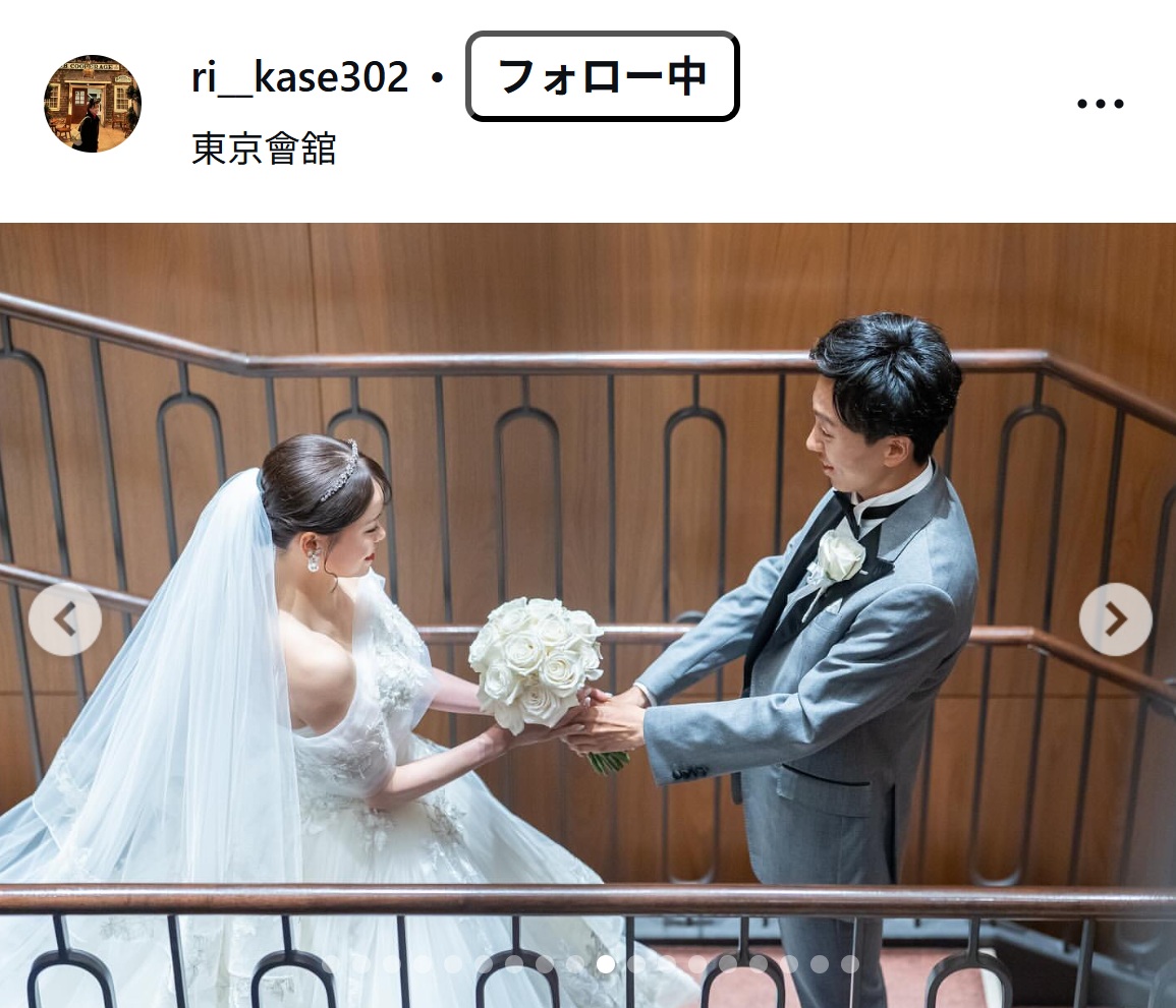 加世田梨花のインスタグラムから