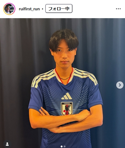 早大・鈴木琉胤のインスタグラムから