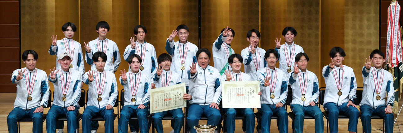 青学大の選手たち（2026年1月3日）