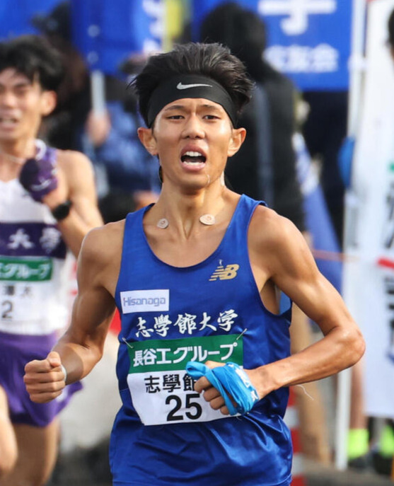 志学館大・中村晃斗（2025年11月撮影）
