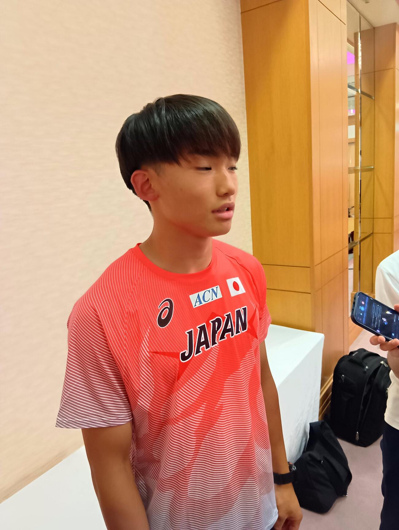 U20世界選手権に意気込む菅野翔唯