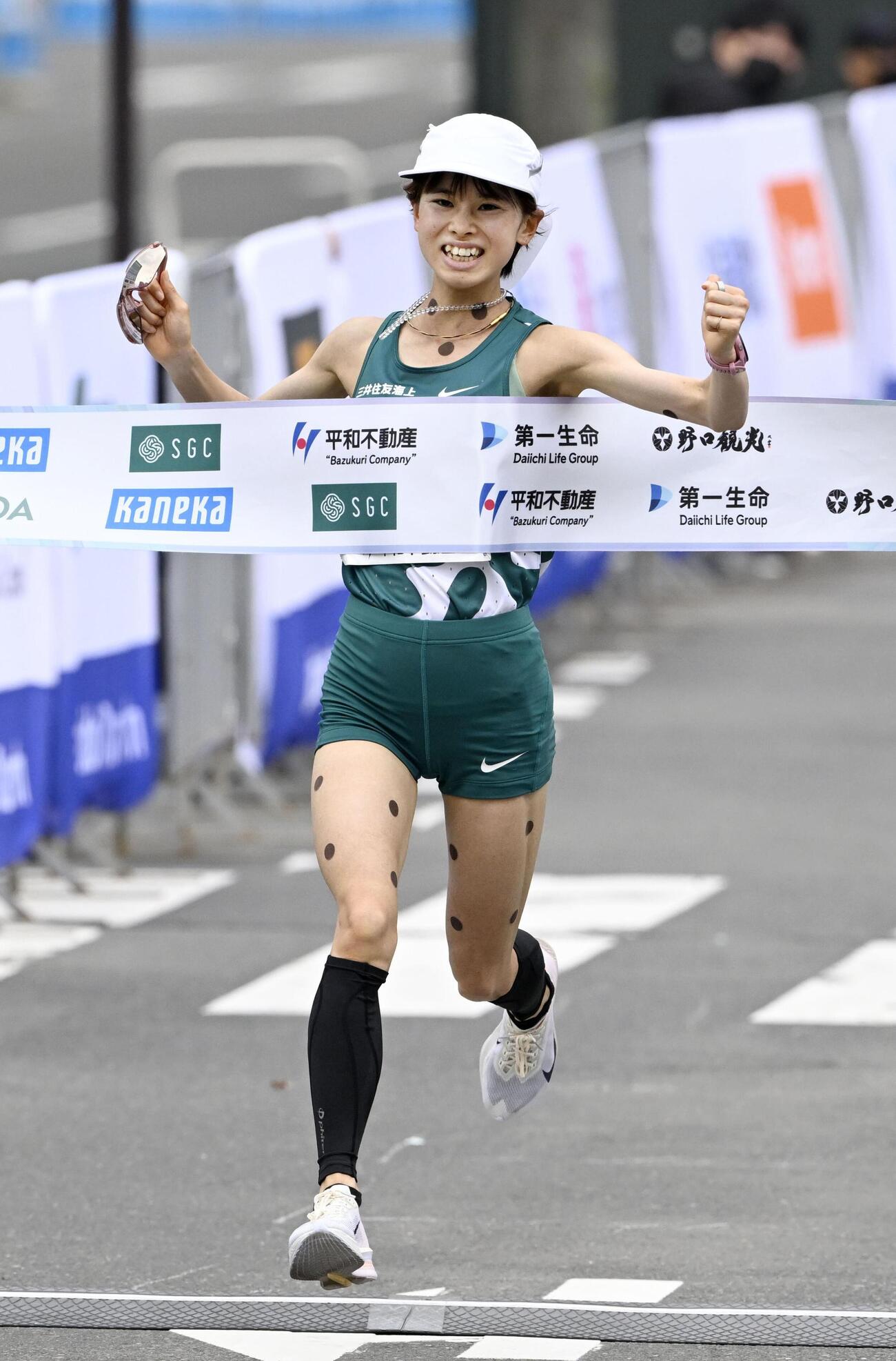 女子で2位の不破聖衣来（共同）