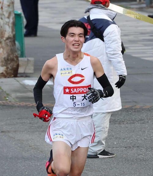 中大・藤田大智(2026年1月2日撮影)