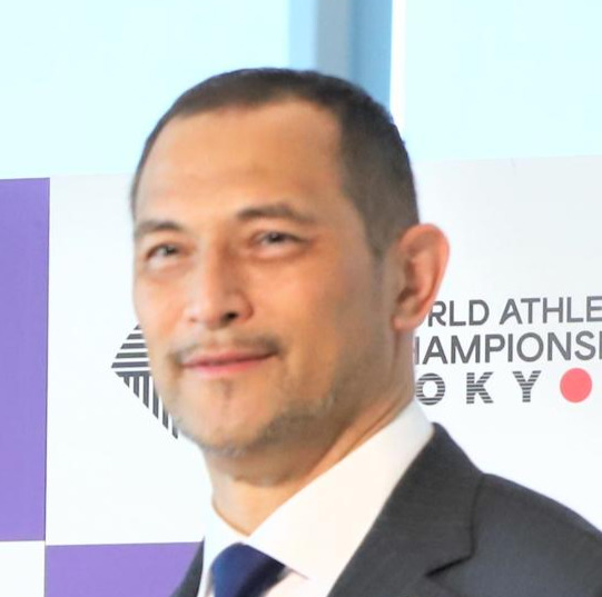 室伏広治氏（2025年6月撮影）