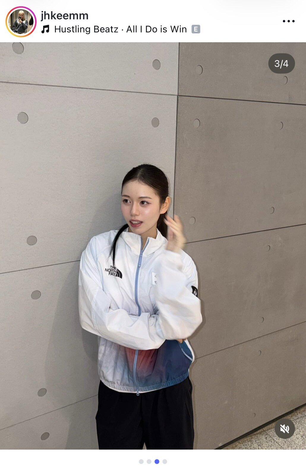 「スプリント・クイーン」「陸上の女神」と呼ばれている韓国のキム・ジュハ（画像はインスタグラムから）