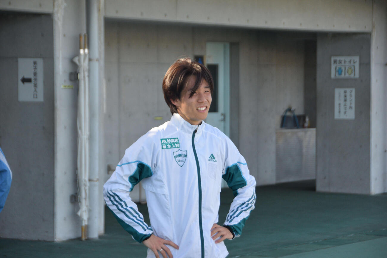 青学大の中村海斗（2026年撮影）