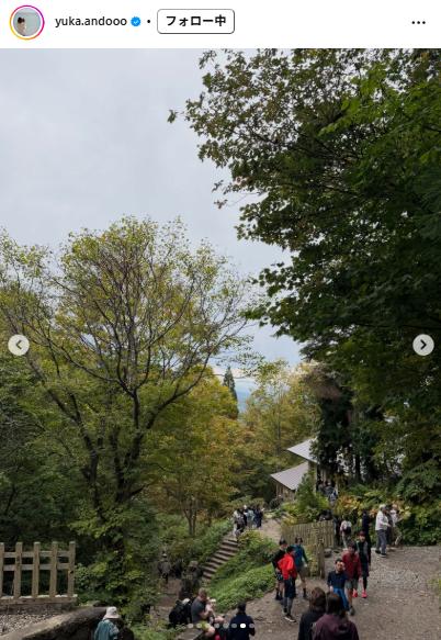 安藤友香のインスタグラムから