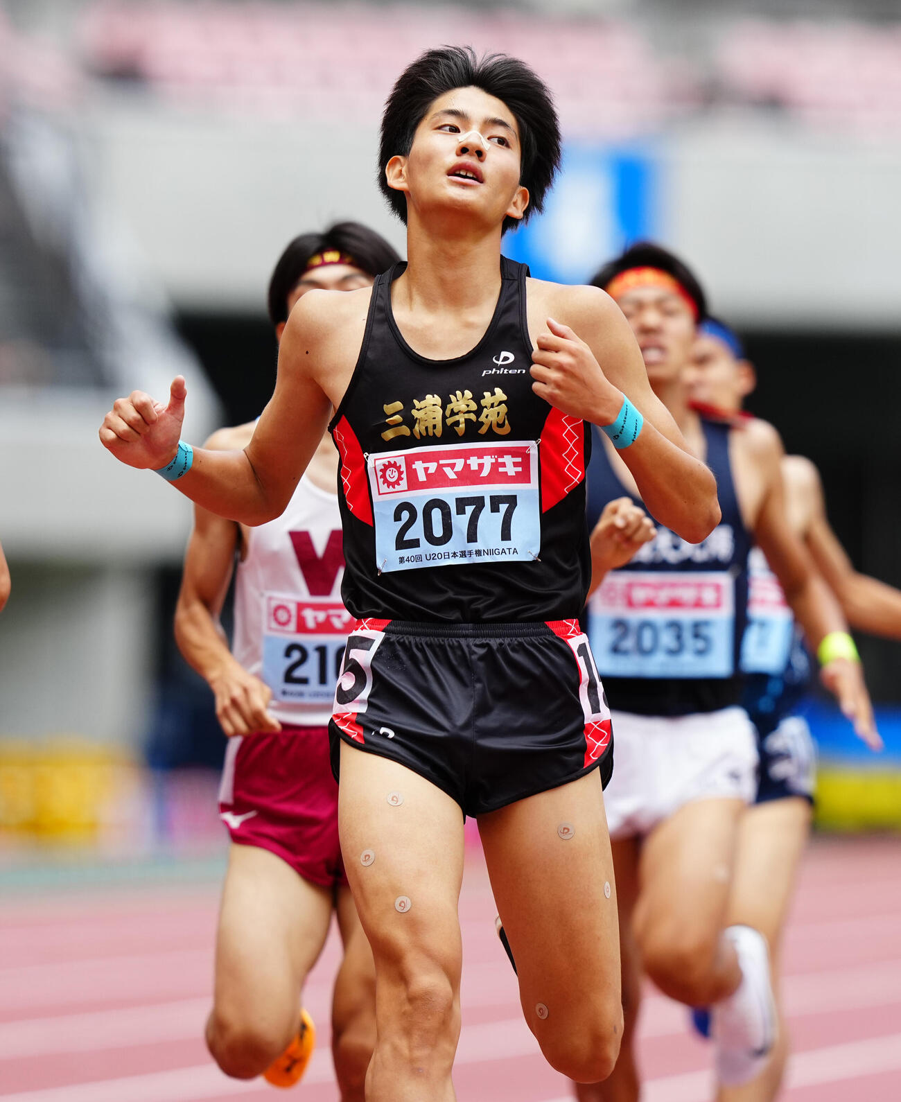 高校時代の向田泰誠（2024年6月撮影）