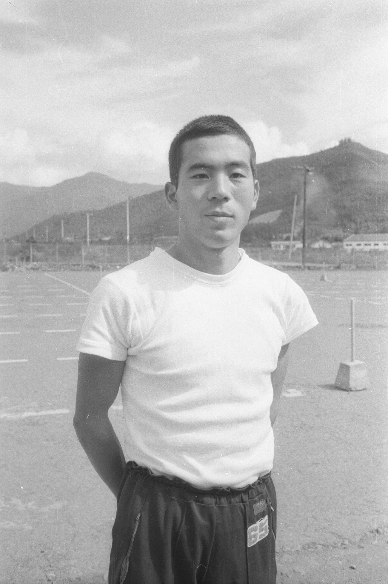1967年、マラソン富士山合宿をする宇佐美彰朗