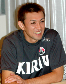 世界選手権や代表への思いを語る折茂