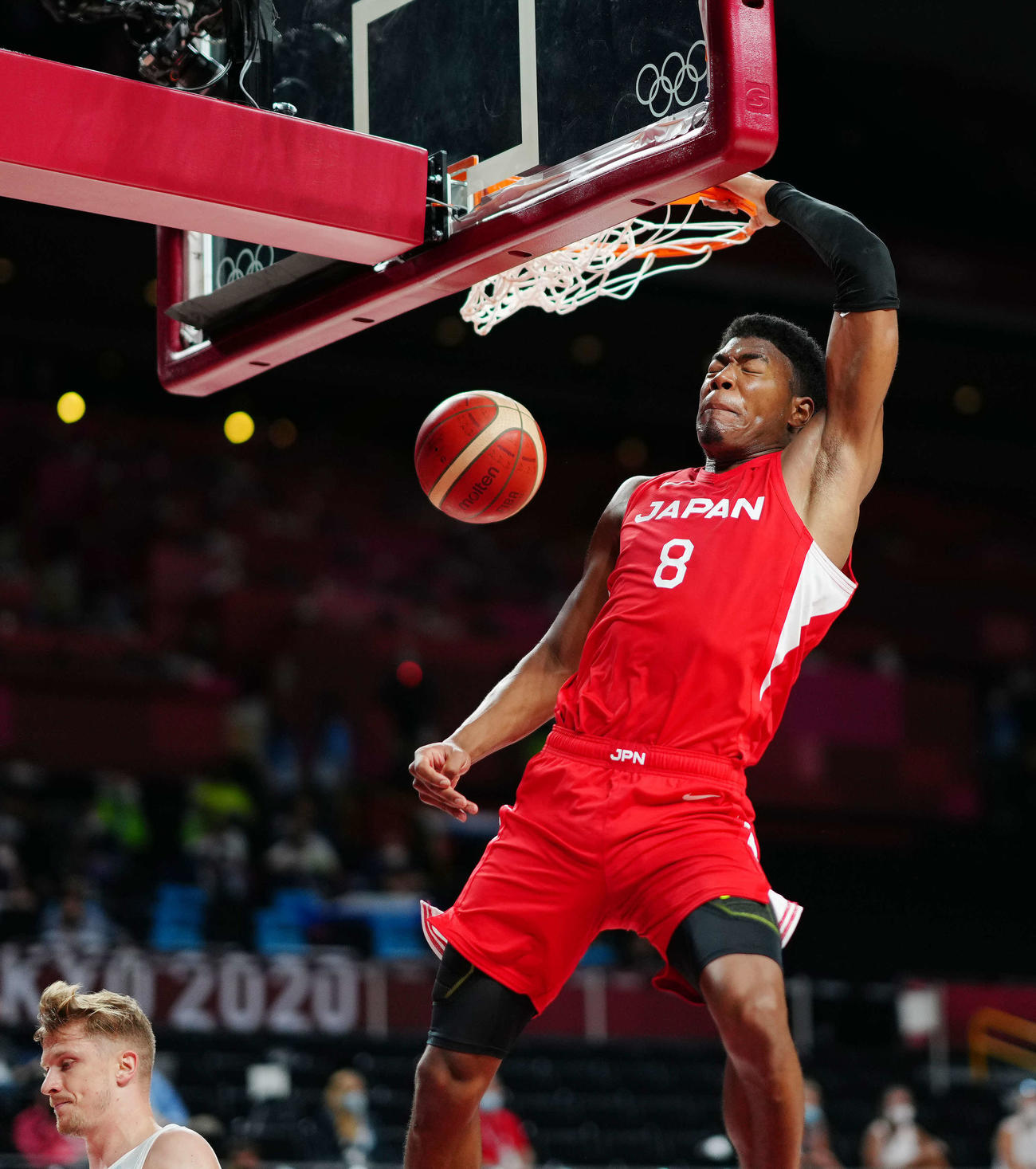 八村塁（2021年7月29日撮影）