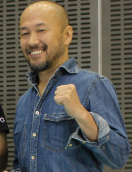 漫画家の井上雄彦氏（2015年撮影）