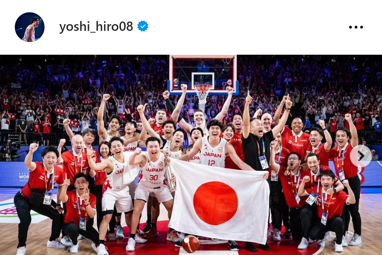 吉井裕鷹のインスタグラムから