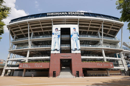 横浜スタジアムの外観