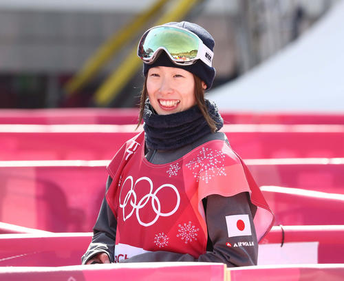 北京五輪で金メダルが期待される鬼塚雅（18年2月19日）