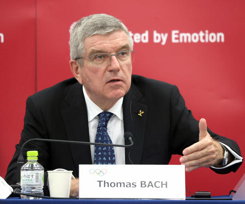 国際オリンピック委員会（IOC）トーマス・バッハ会長（20年11月16日）